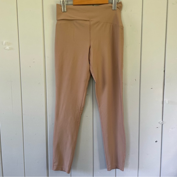 Sommer Ray Leggings Criss Cross Waist Beige Size Medium - Picture 1 of 9